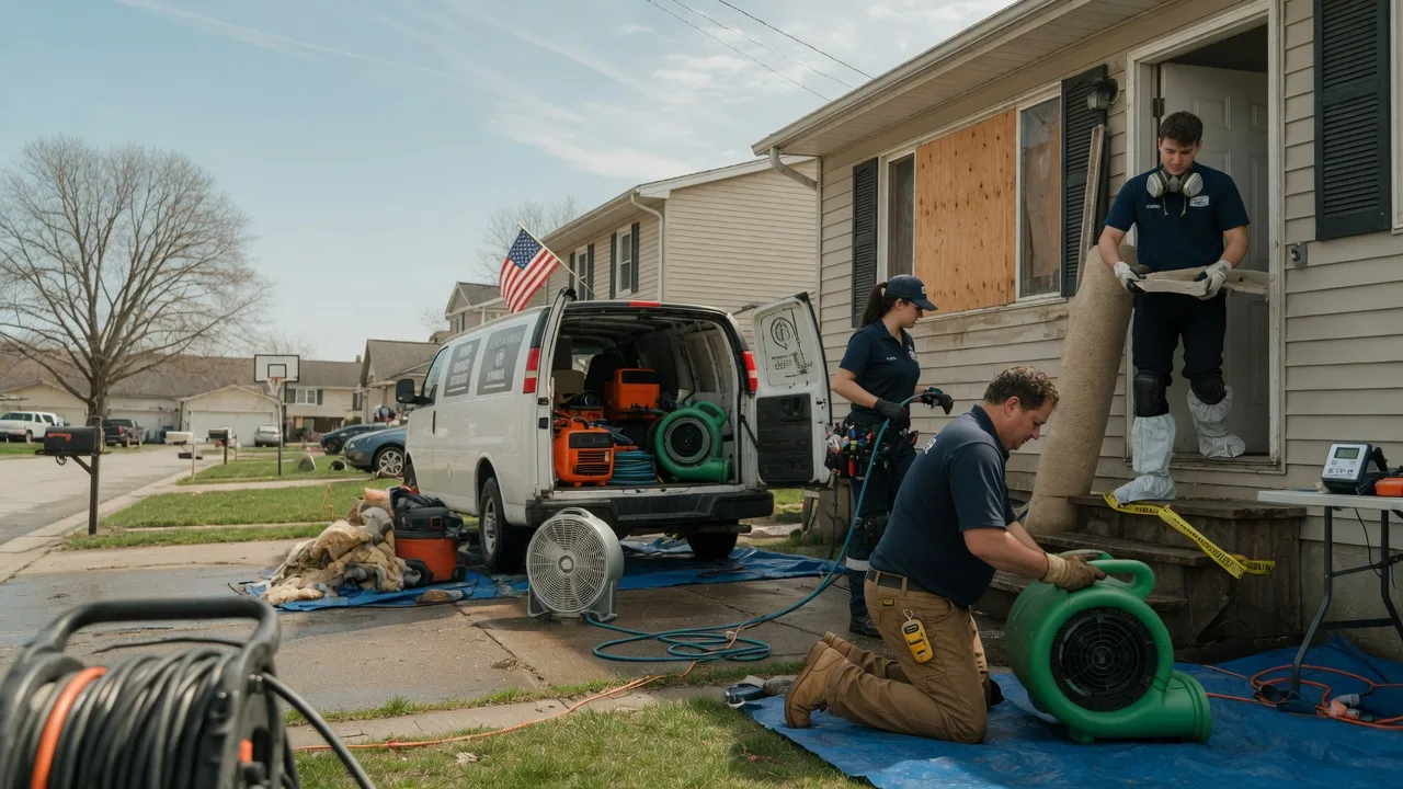 Water Damage Restoration in Springlake, TX near me